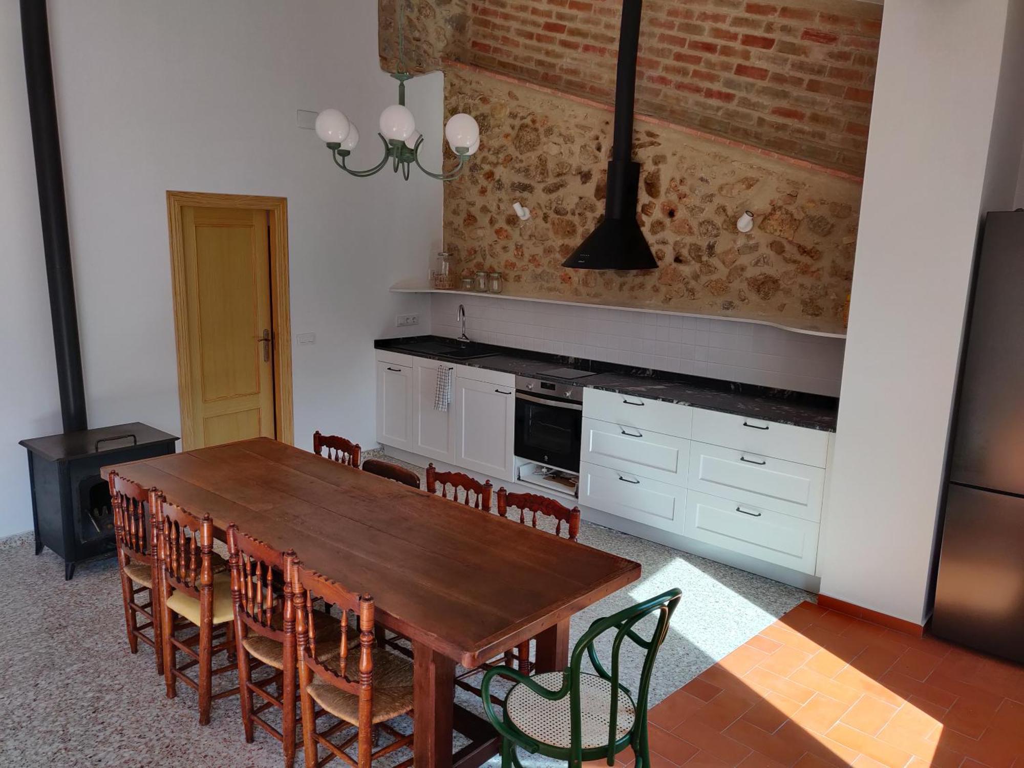 L'Almassera - Chimenea Y Montana Para Grupos En Aielo De Rugat Ayelo de Rugat Buitenkant foto