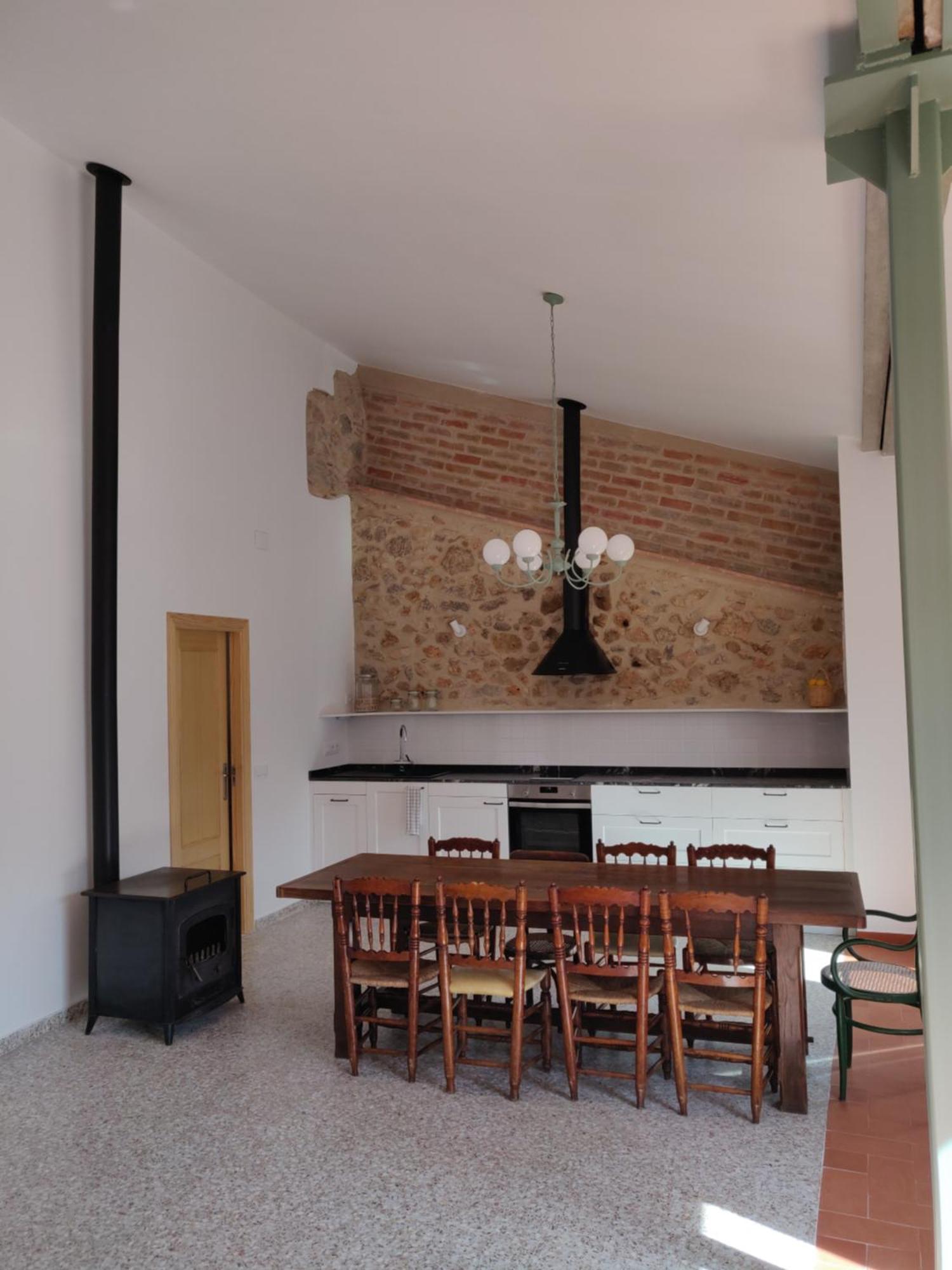 L'Almassera - Chimenea Y Montana Para Grupos En Aielo De Rugat Ayelo de Rugat Buitenkant foto